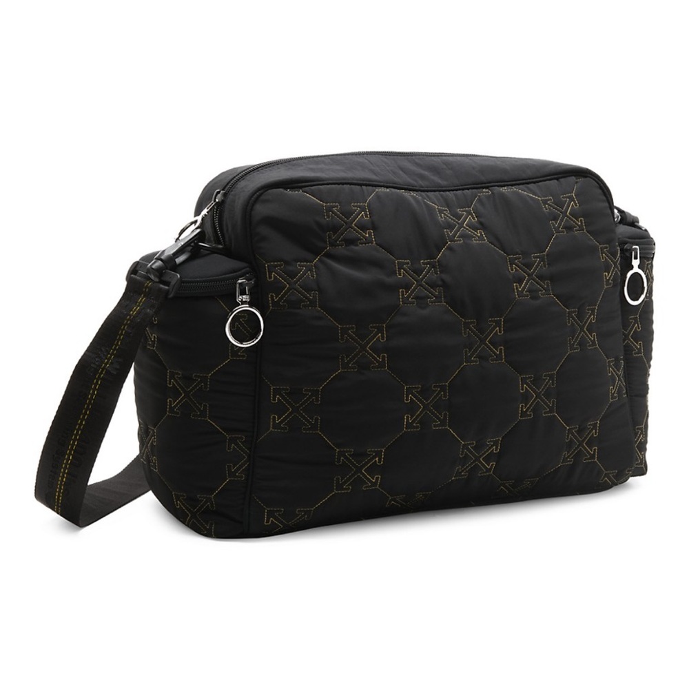 Off White Arrow Padded Diaper Bag